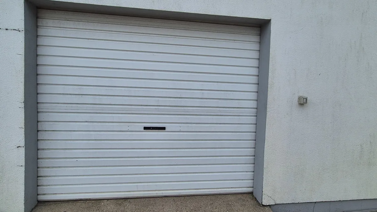 White Roller Door