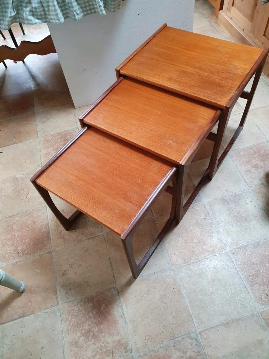 Origional G Plan nest of tables - Image 4