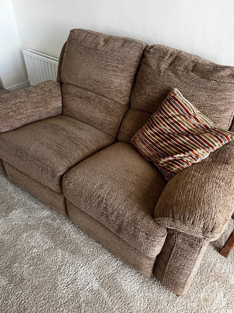 Two and three seater sofa available immediately - Image 2