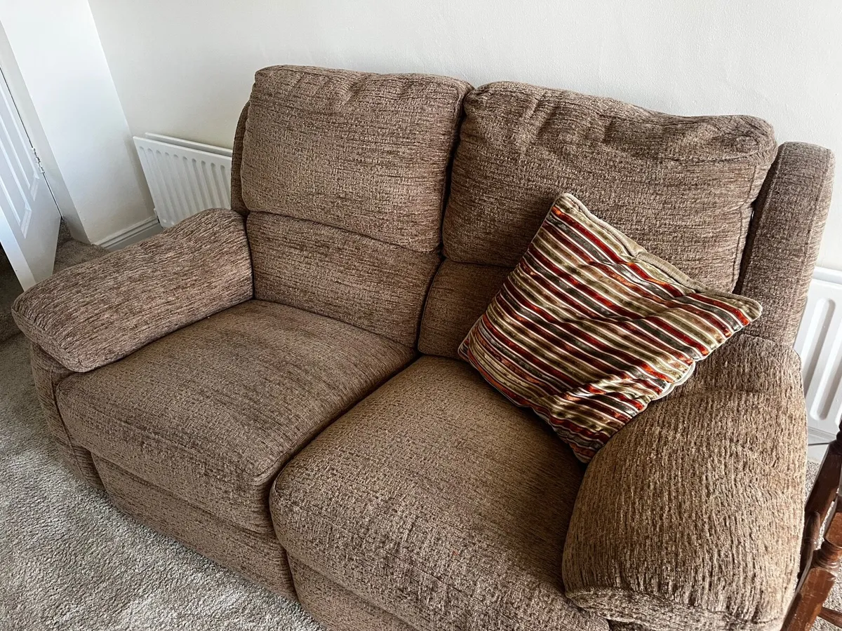 Two and three seater sofa available immediately - Image 3