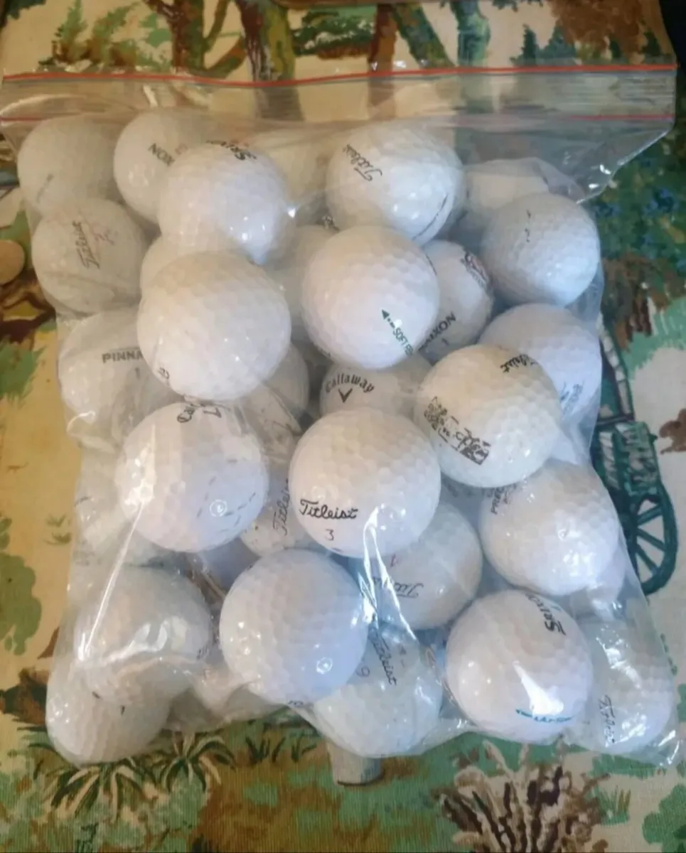 GOLF BALLS ( BAGS OF 50 ) €25 .