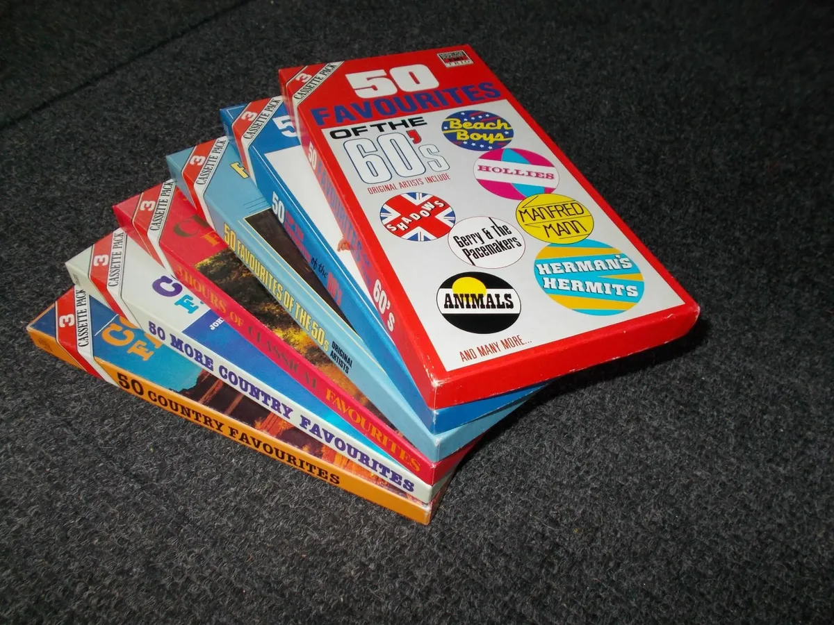 Six Triple Pack Cassette Box Sets - Image 2