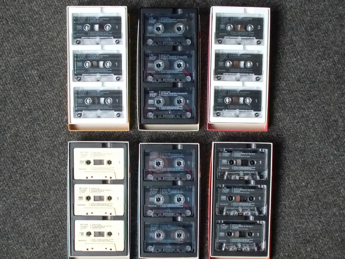 Six Triple Pack Cassette Box Sets - Image 4