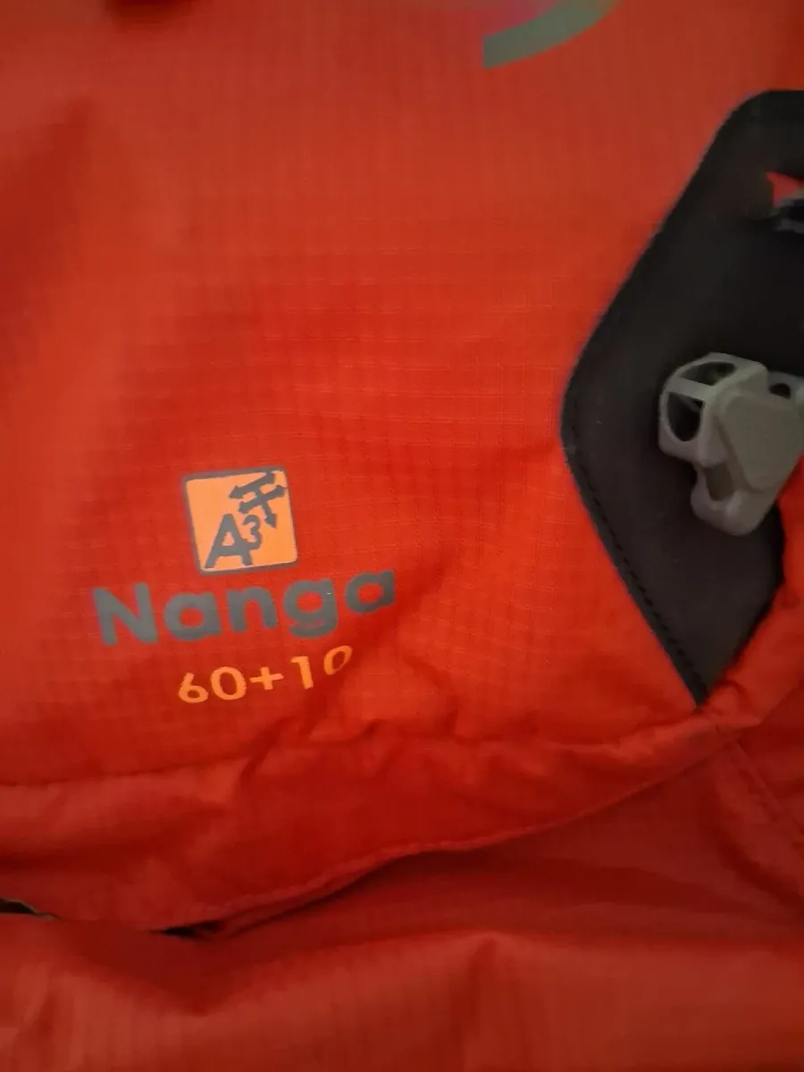 Rucksack and sleeping bag - Image 1