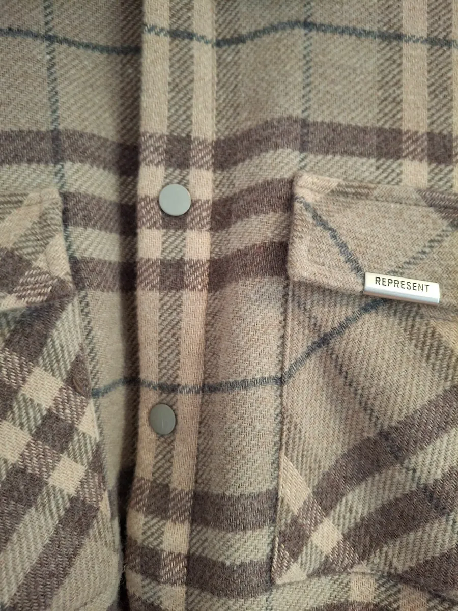 Represent Wool Overshirt - Image 2