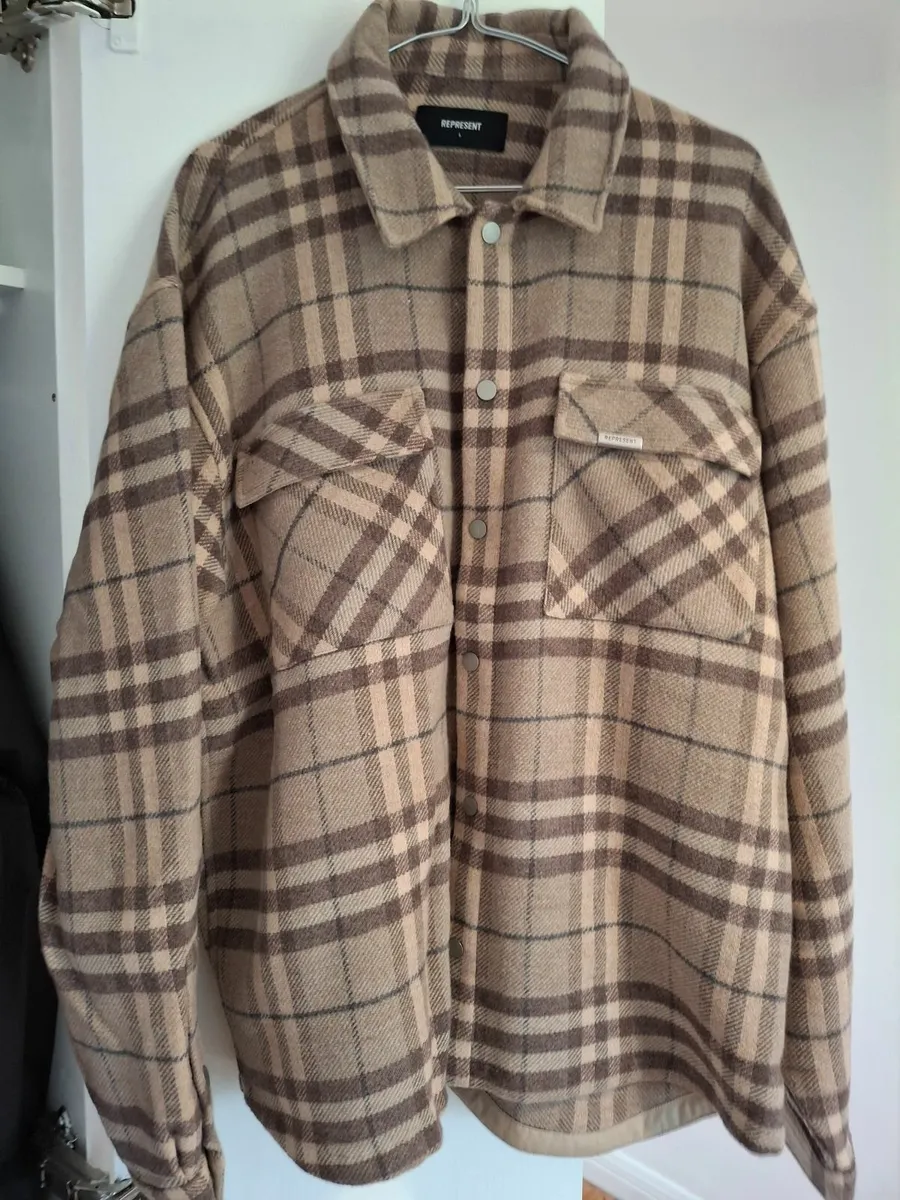 Represent Wool Overshirt - Image 3