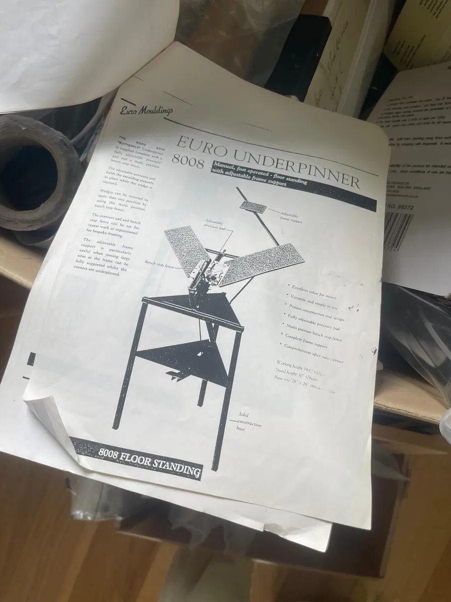 Picture Framing equipment - Image 1