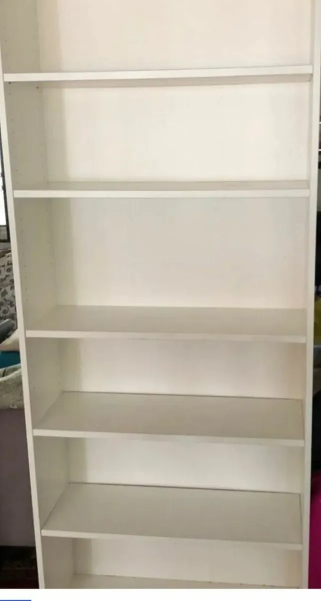 Tall IKEA Billy Bookcase with extension x 2