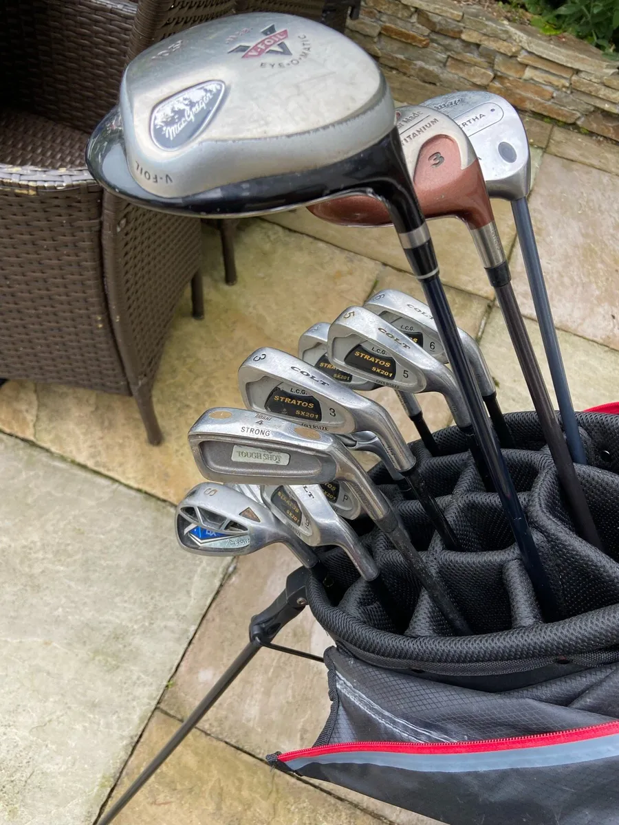 Golf. Clubs.  &.   Bag - Image 2