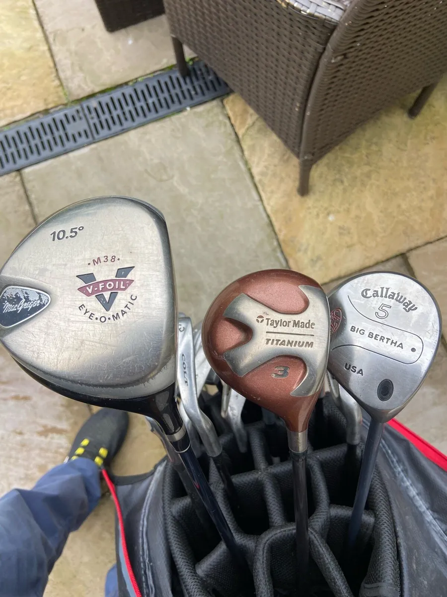 Golf. Clubs.  &.   Bag - Image 3
