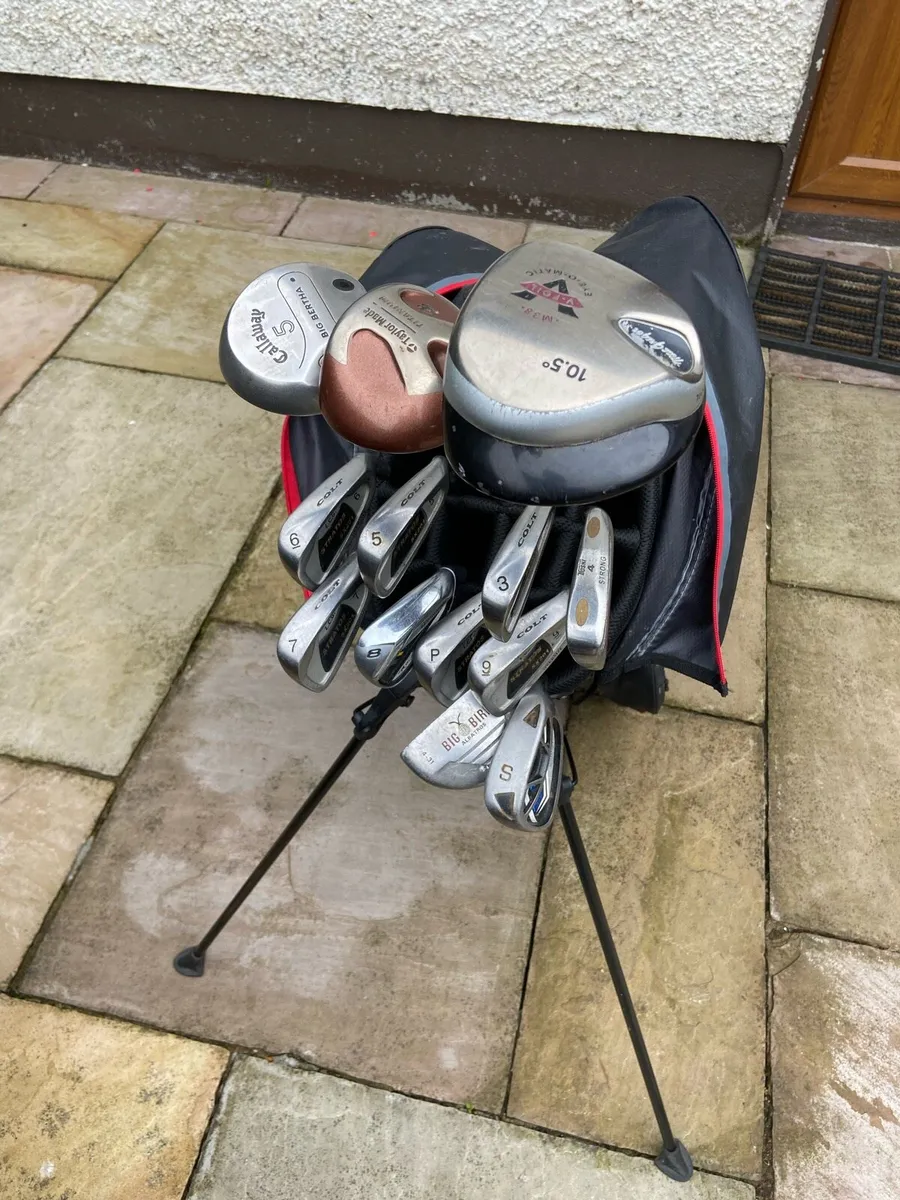Golf. Clubs.  &.   Bag - Image 4