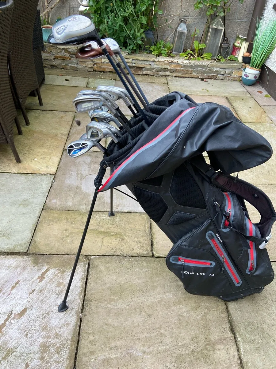 Golf. Clubs.  &.   Bag - Image 1