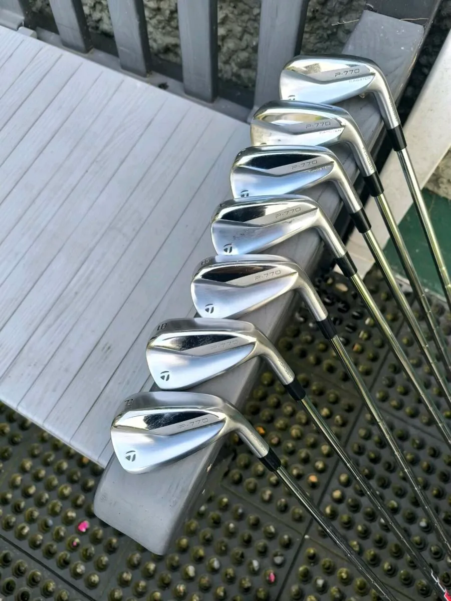 Taylormade p.770 irons - Image 1