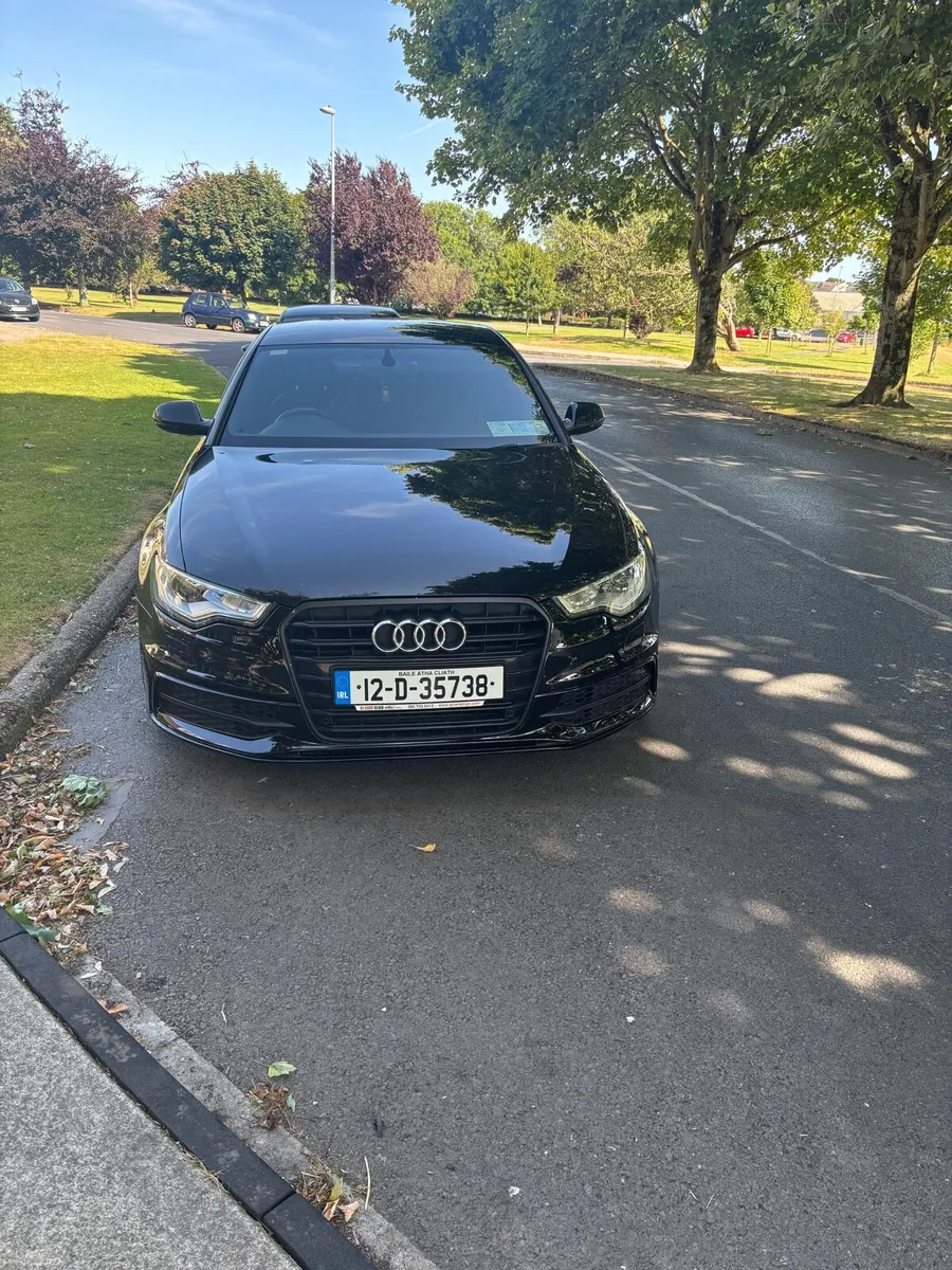 Audi A6 S-line black .. tax & tested - Image 2