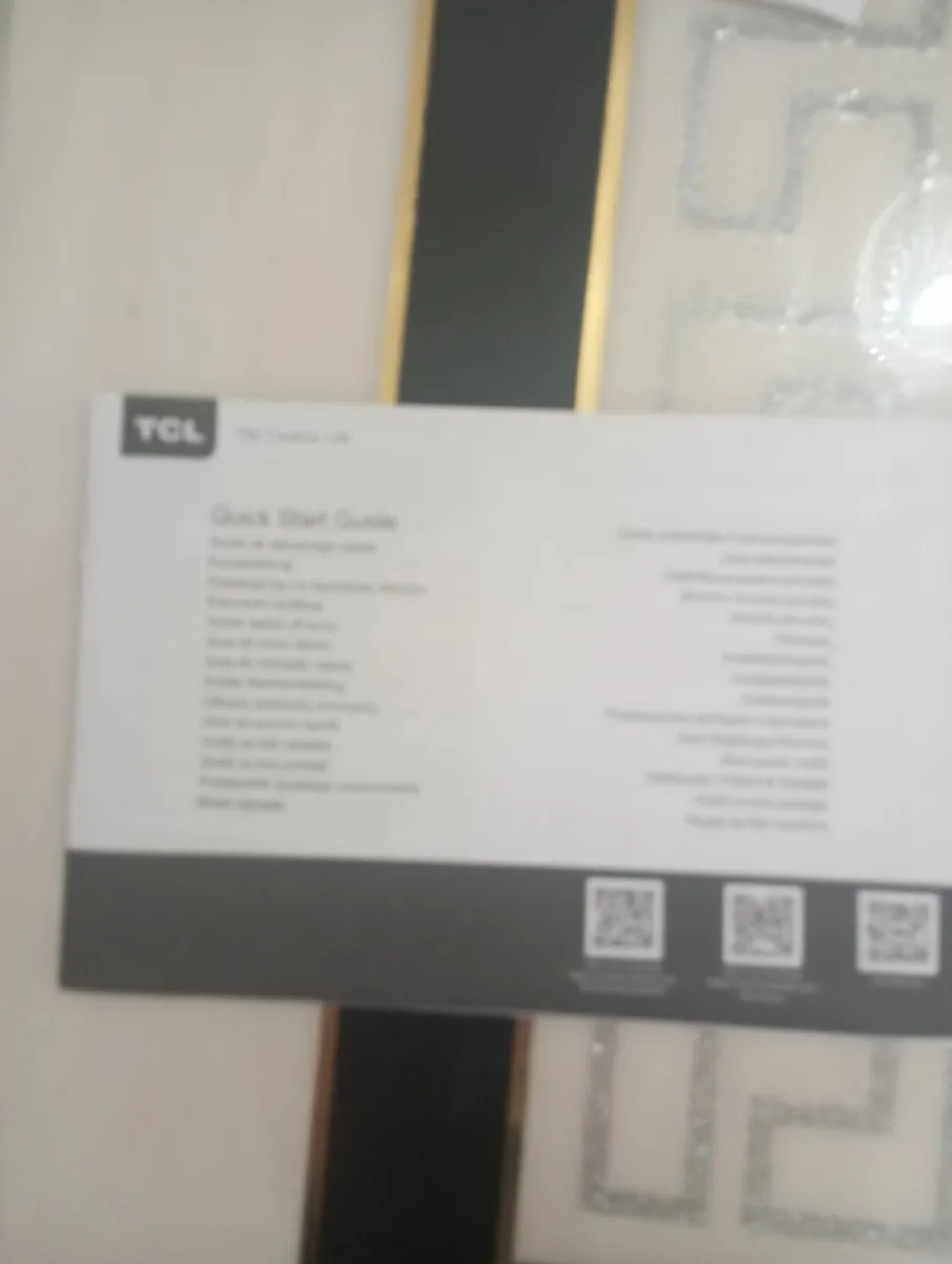 Smart 75in TV 8 weeks old screen damage - Image 3