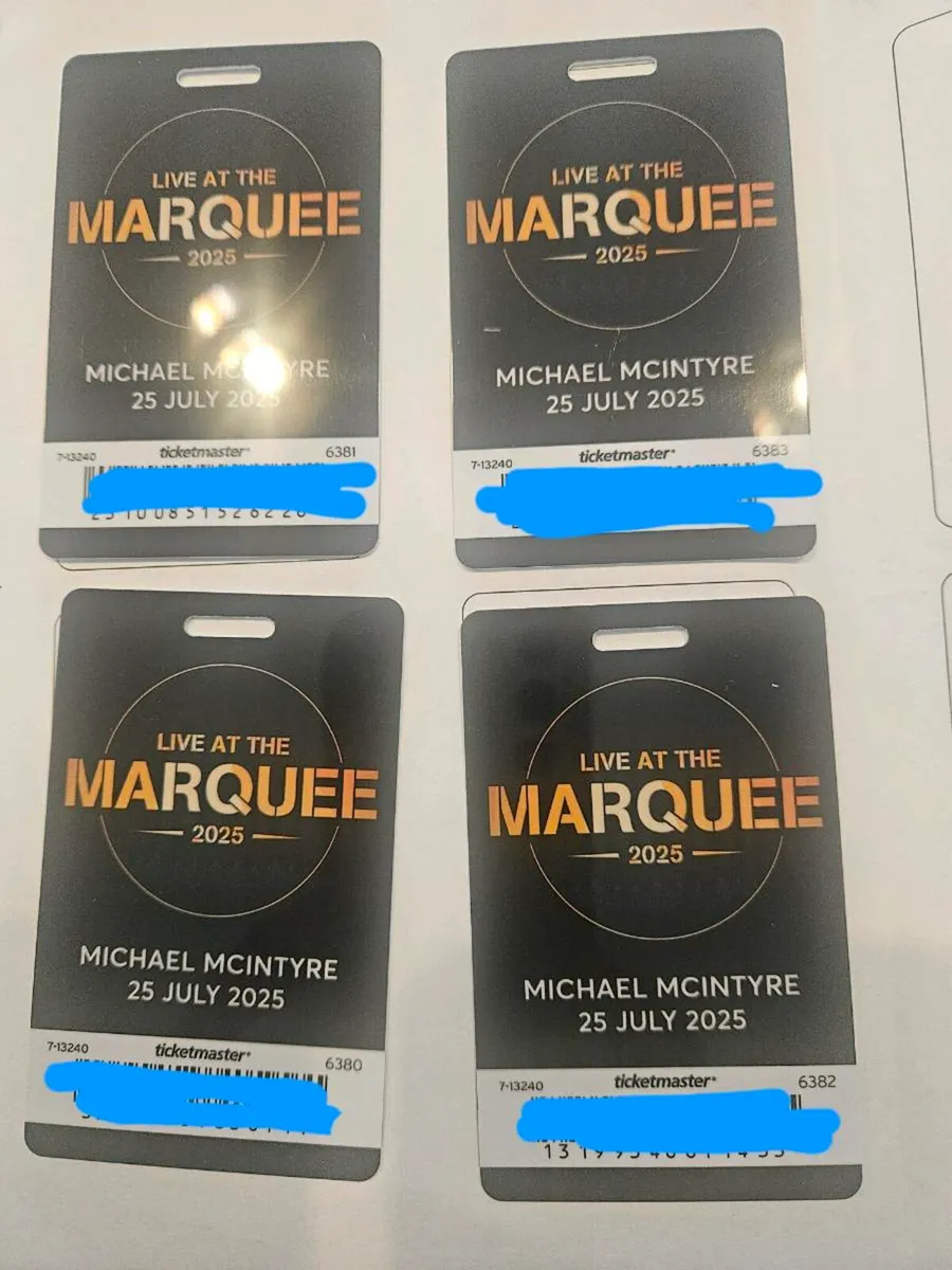 Michael McIntyre x 4 Live @ the Marquee 25th July,