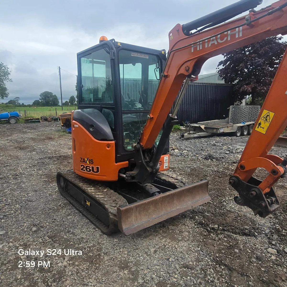 Hitachi ZX26U-5 - Image 1