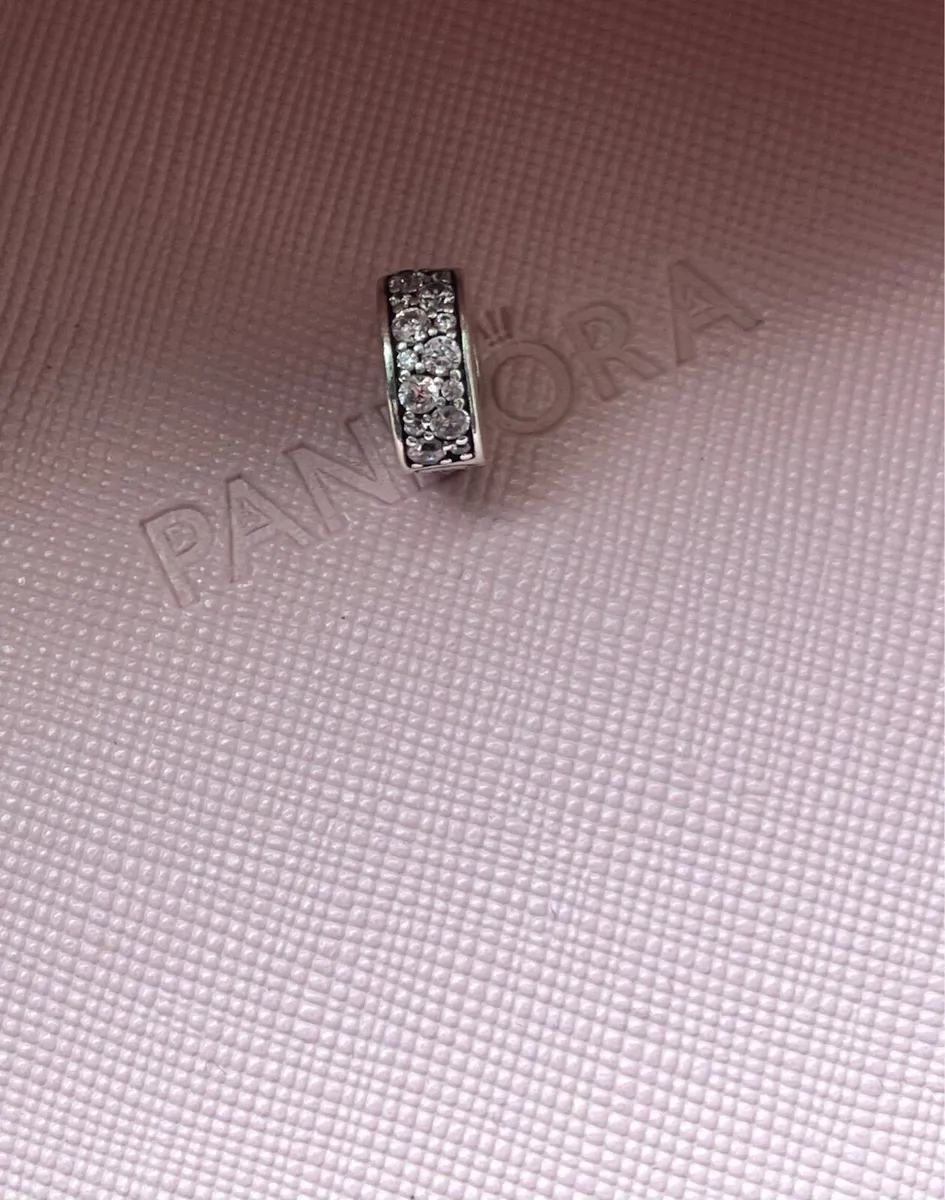 Pandora Pink Pave Clip - Image 3