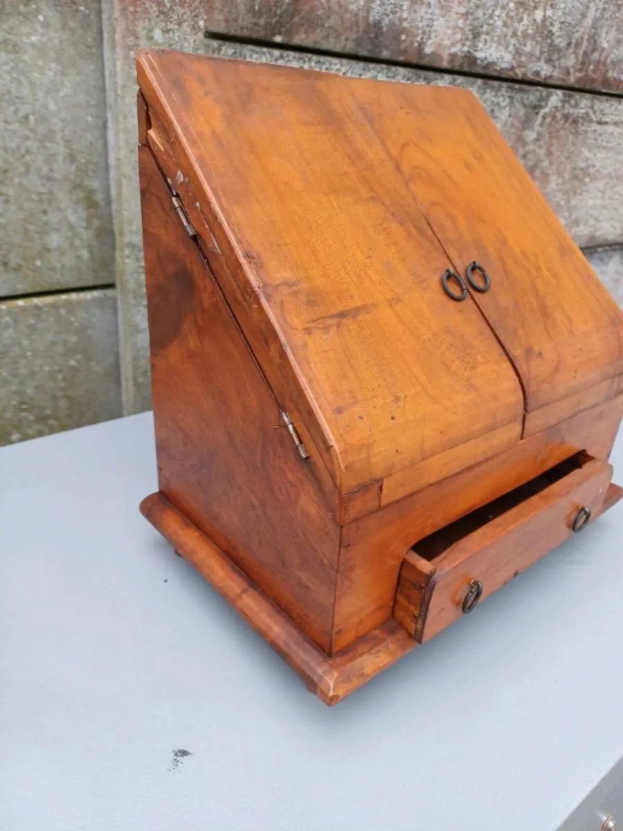 Antique Mahogany Writing Slope - Image 2