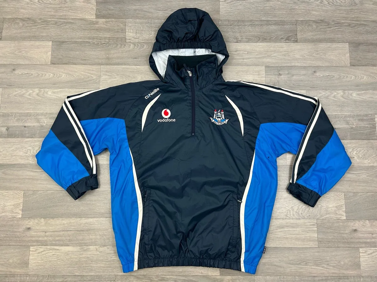 Vintage Oneills Dublin Dubs Gaa Jacket Mens Large - Image 1