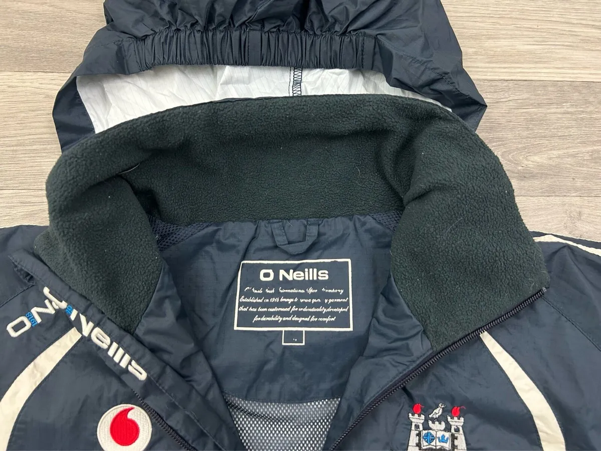 Vintage Oneills Dublin Dubs Gaa Jacket Mens Large - Image 3
