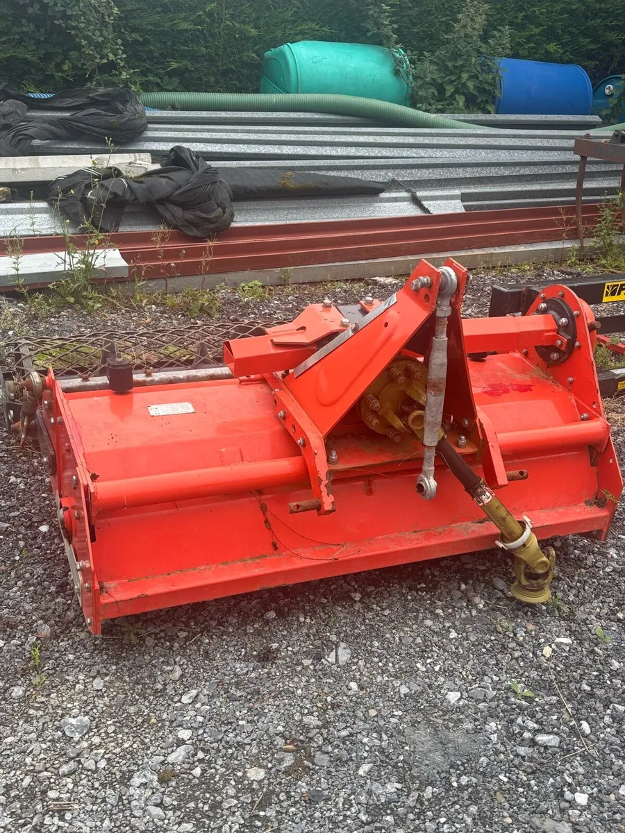 Compact tractor rotavator - Image 3