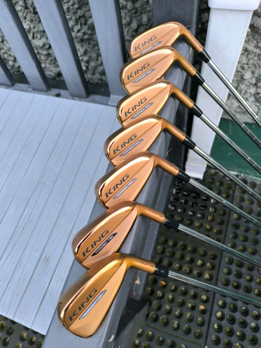 Cobra forged Copper irons - Image 1