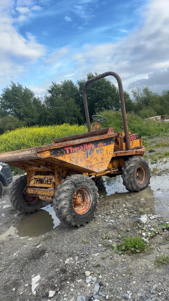 2.5 tonne thwaites dumper - Image 2