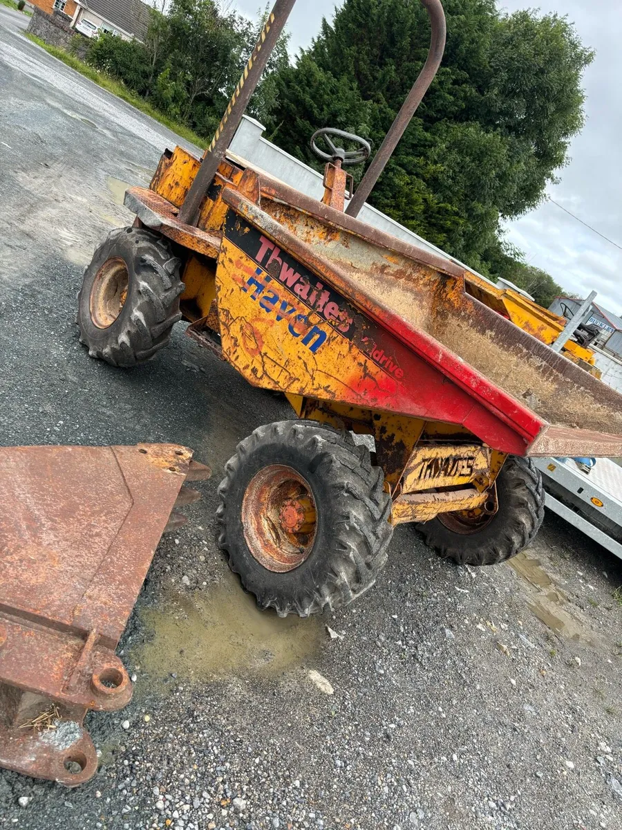 2.5 tonne thwaites dumper - Image 3
