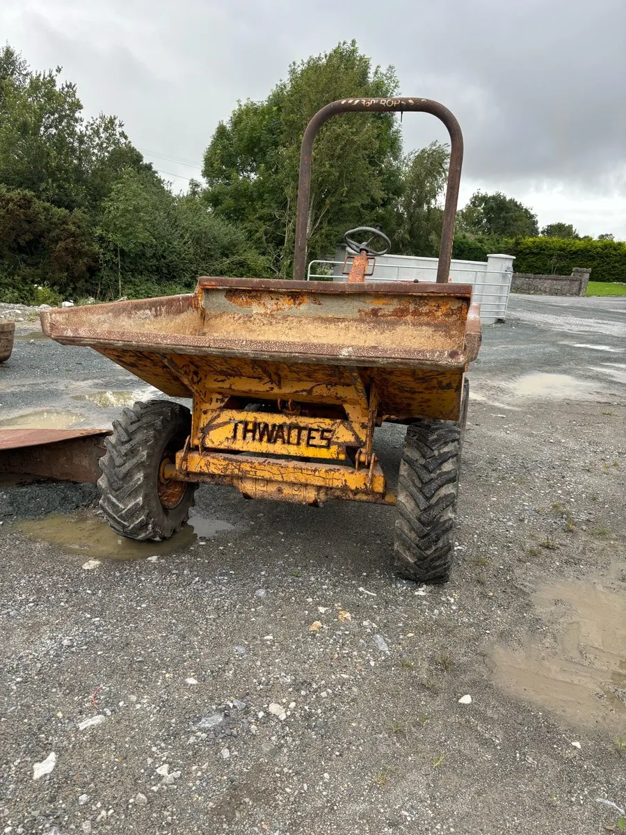 2.5 tonne thwaites dumper - Image 4