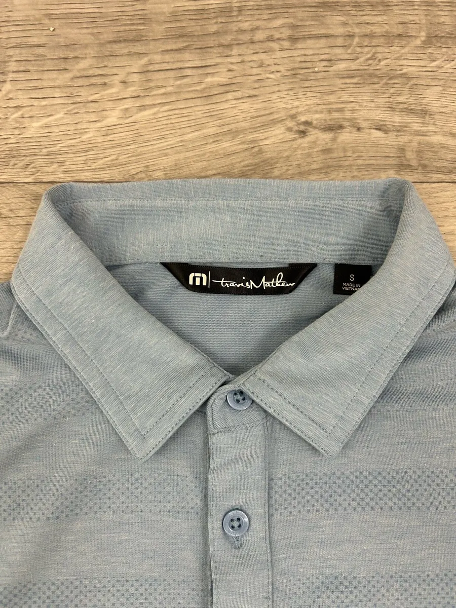 TravisMathew Golf Polo Shirt Mens Small - Image 4