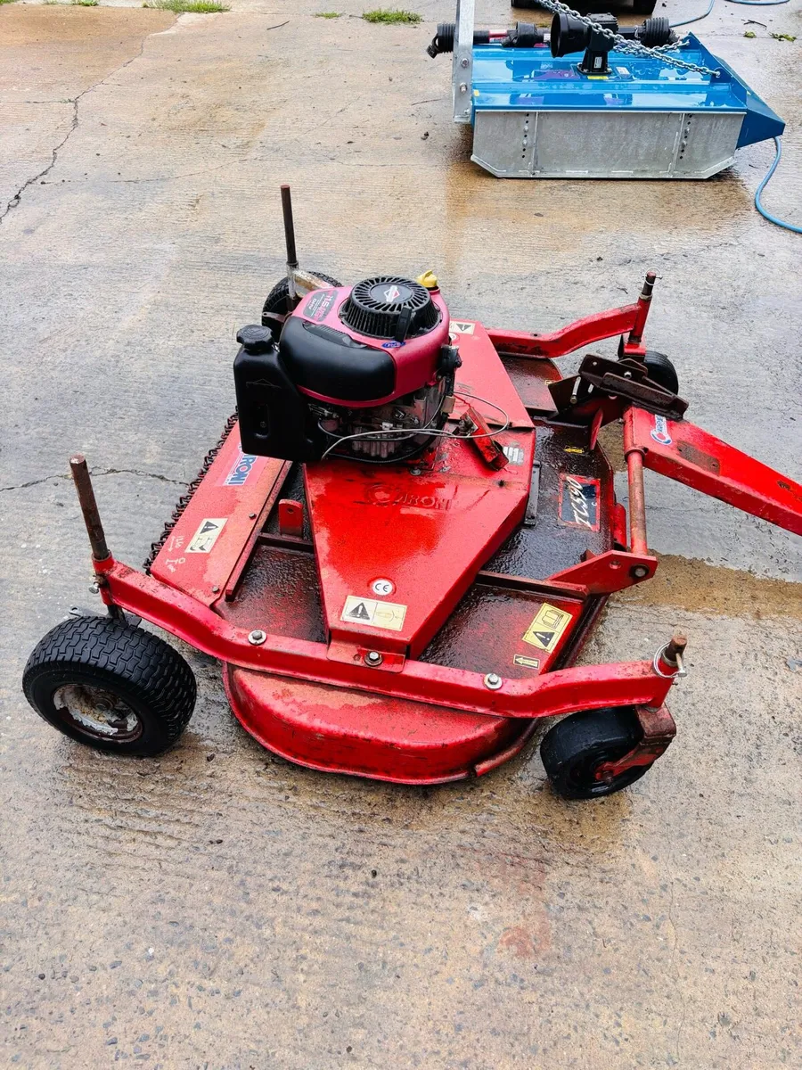 Tow behind lawnmower - Image 1