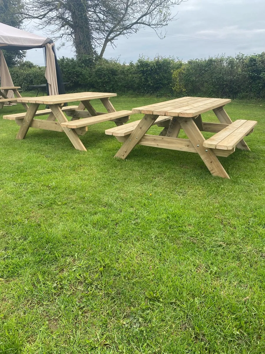 Garden/Picnic Benches - Image 2