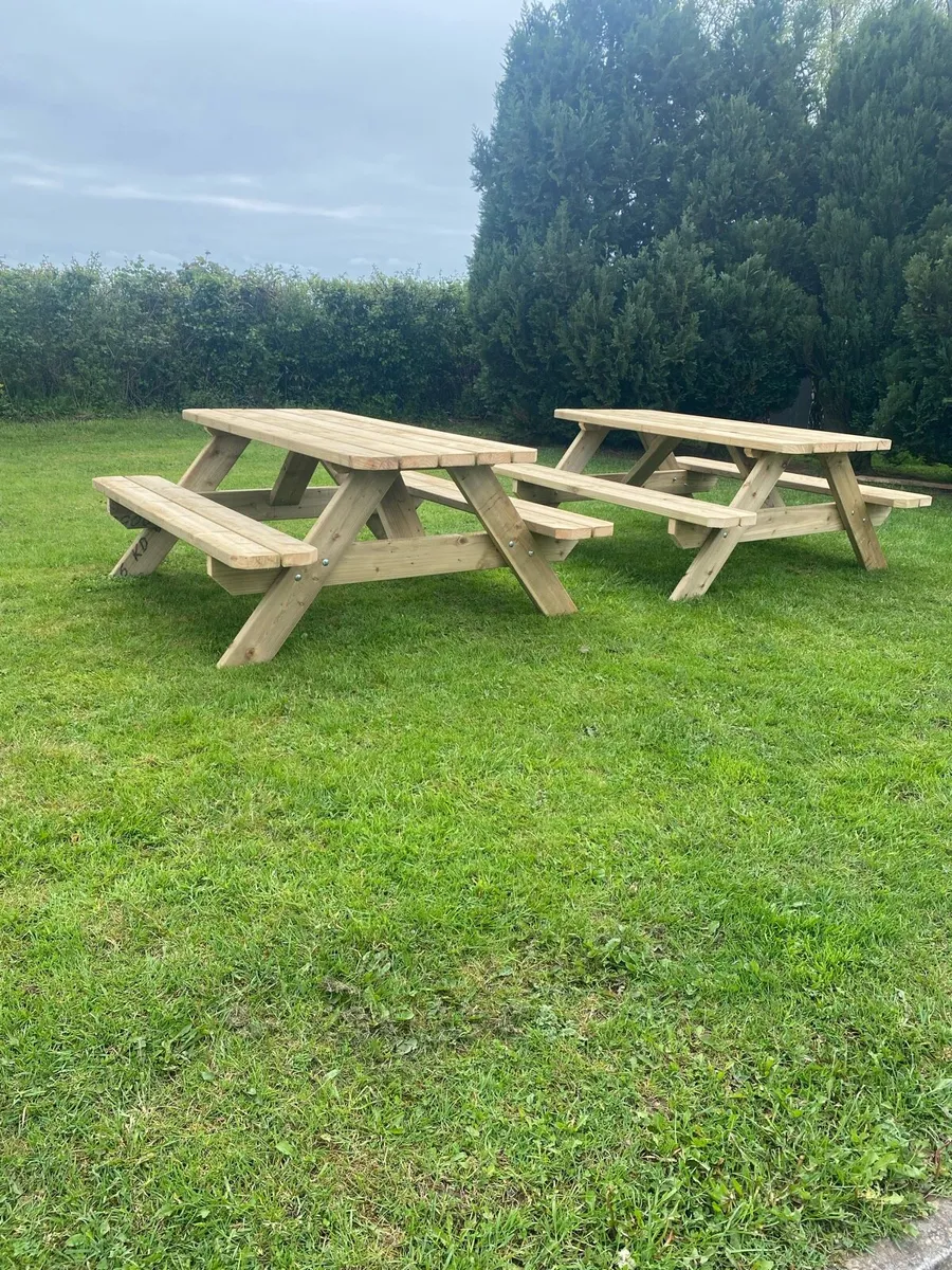 Garden/Picnic Benches - Image 3