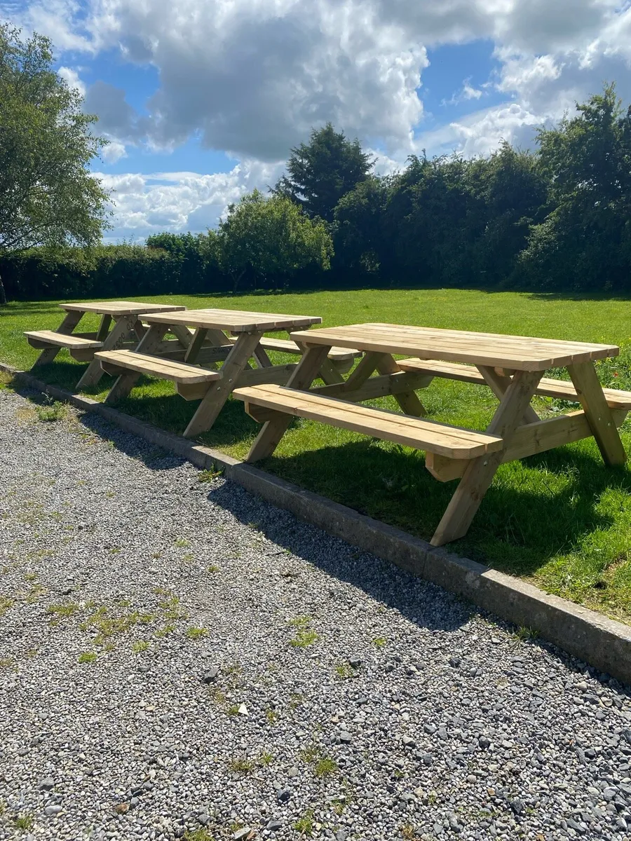 Garden/Picnic Benches - Image 4