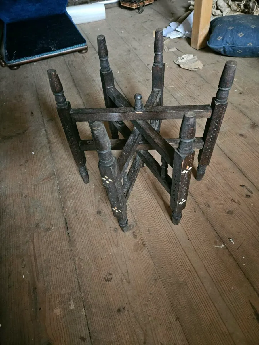 Vintage Antique Table Stand - Image 3