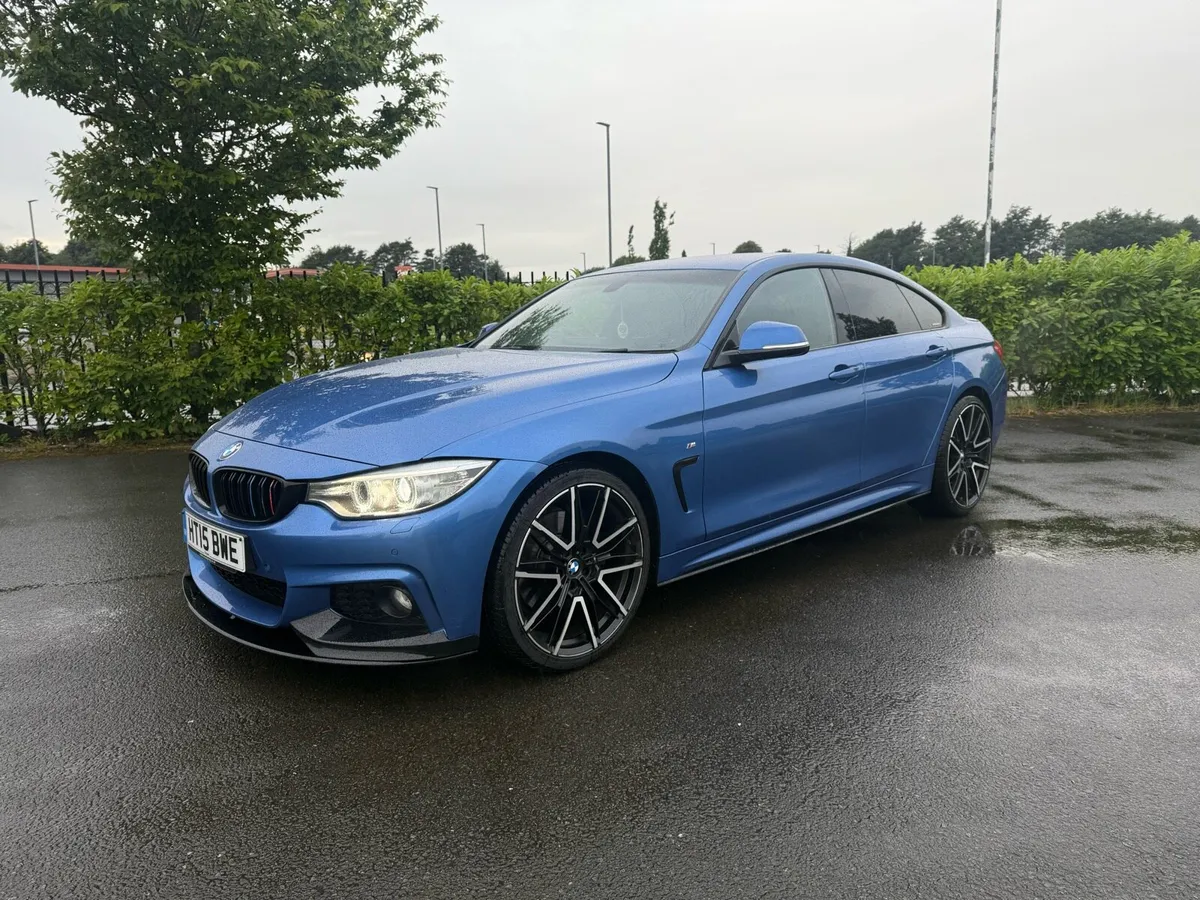 BMW 420d M-sport grand coupe estriol blue - Image 1