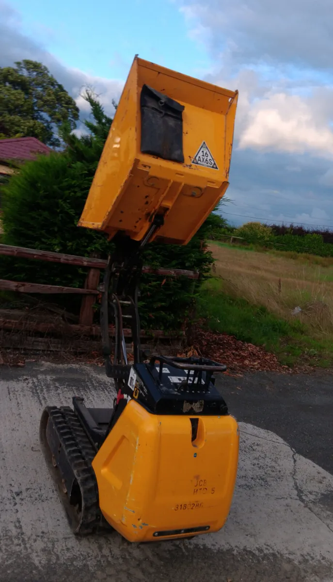 Jcb tracked dumper - Image 2