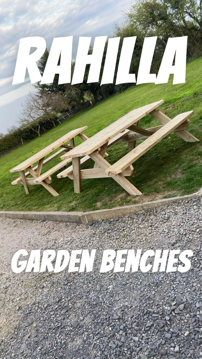 Picnic/Garden Benches - Image 1