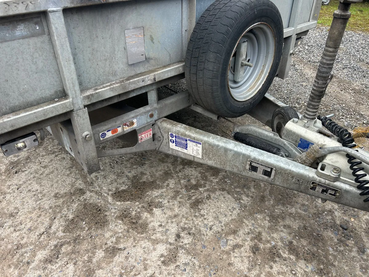 Ifor Williams LM146 Tri Axle Dropside Trailer - Image 4