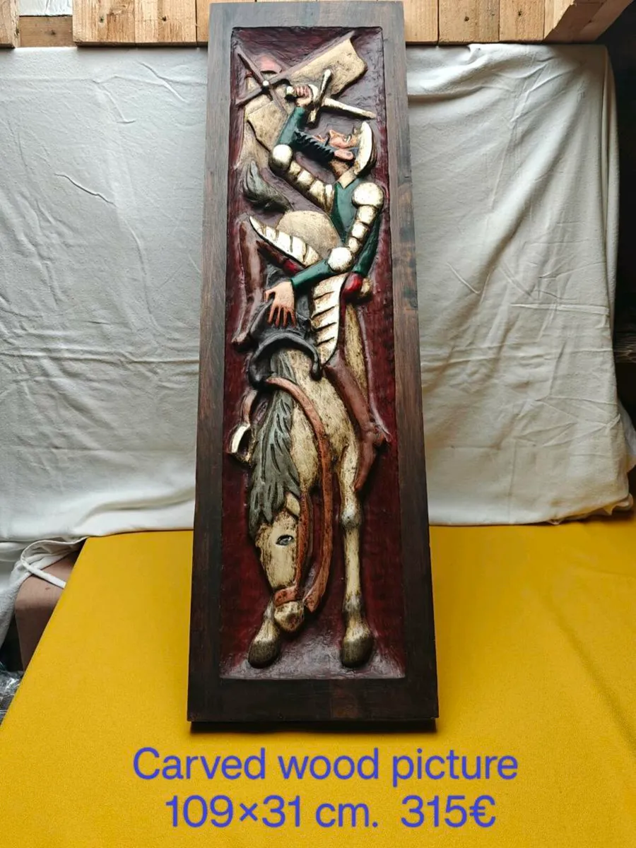 Carved wood picture, Wall Decoration