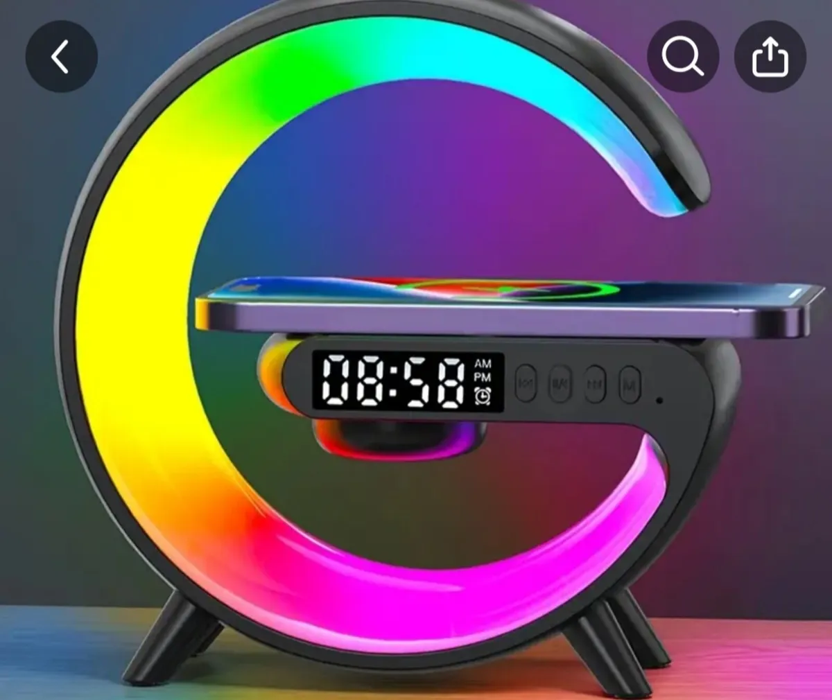 Wireless charger and speaker - Image 1
