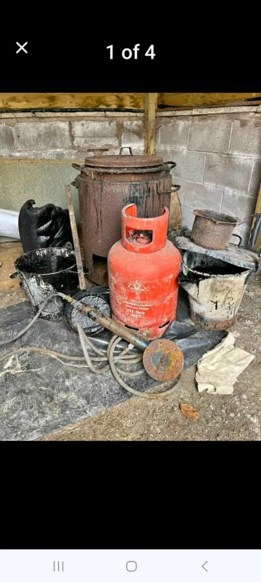 BITUMEN BOILER WITH BURNER AND ACCESSORIES - Image 1