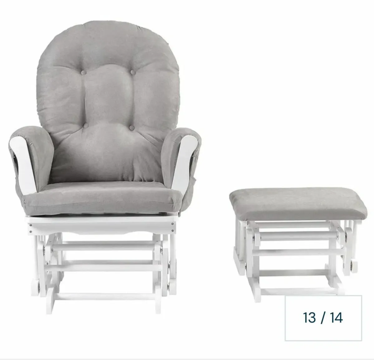 Nursing Chair & Foot Rest - Image 2