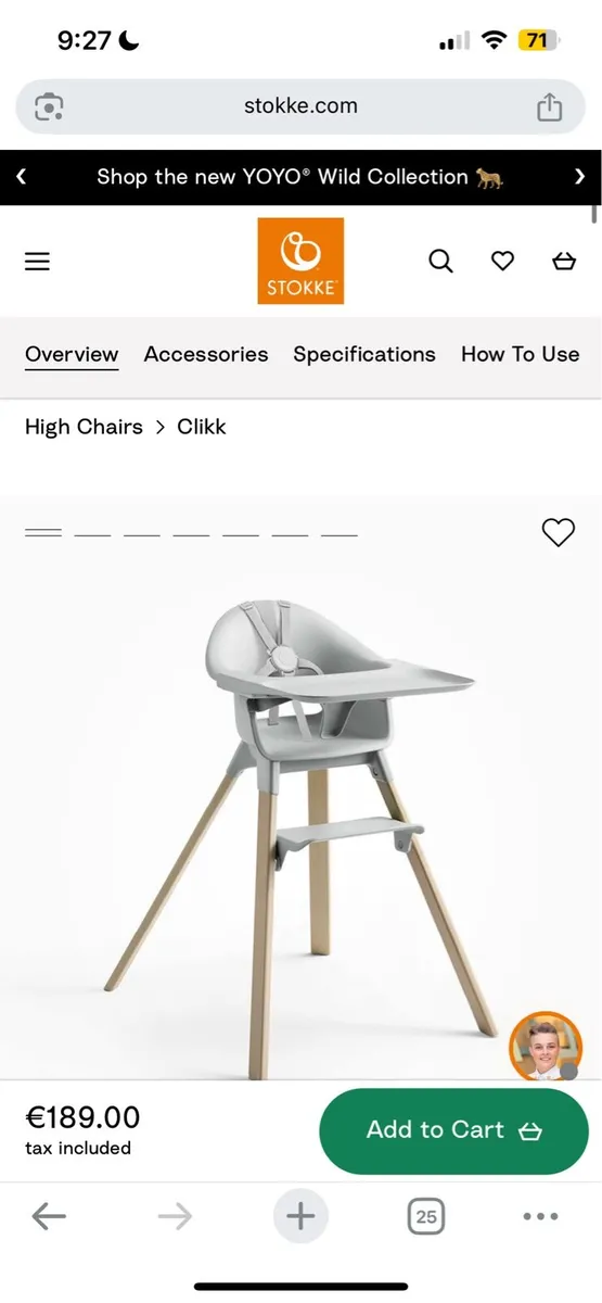 High chair - Image 2