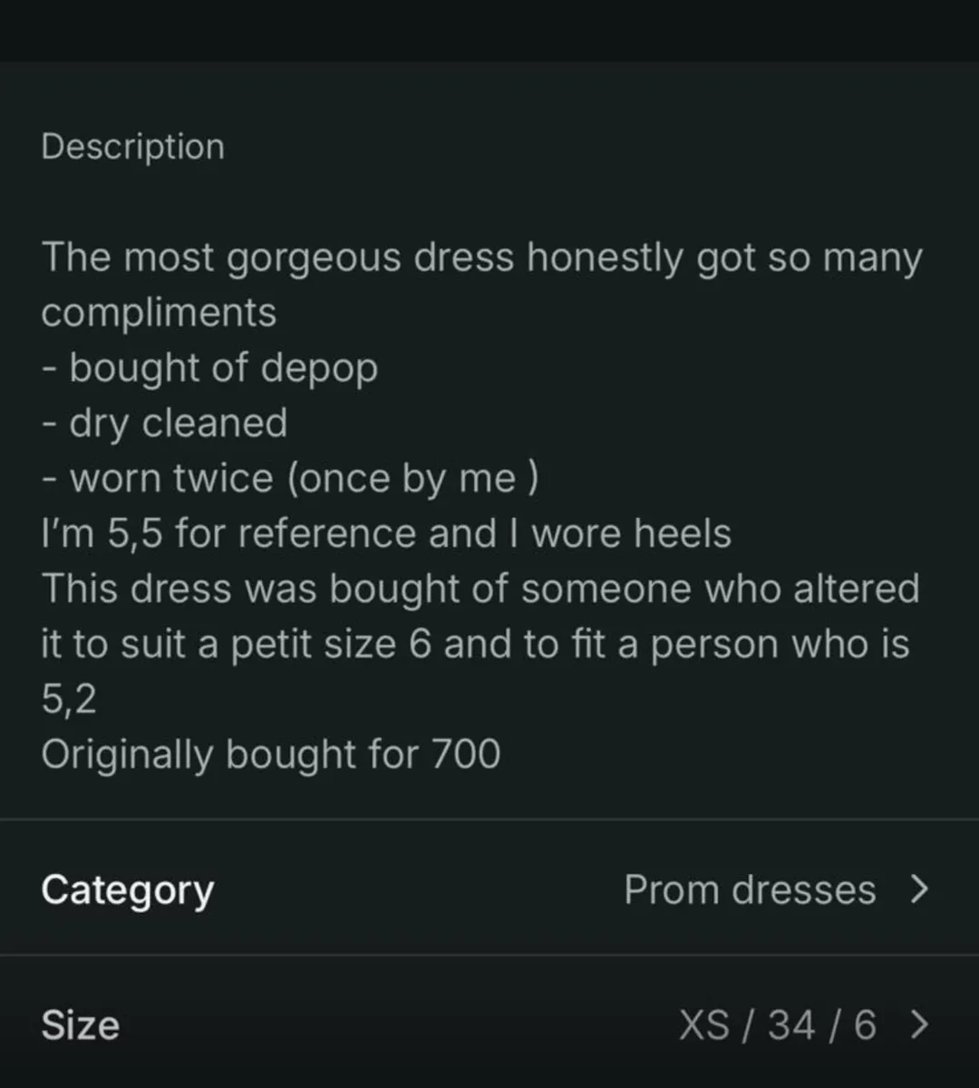 Debs dress - Image 3