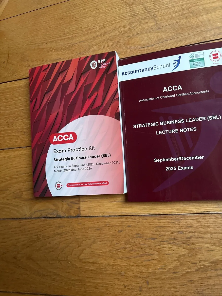 ACCA SBL Course Book - New - Image 1