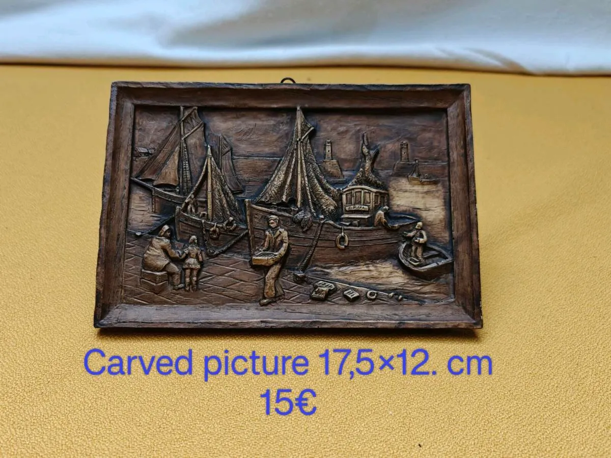 Carved picture, wall decoration