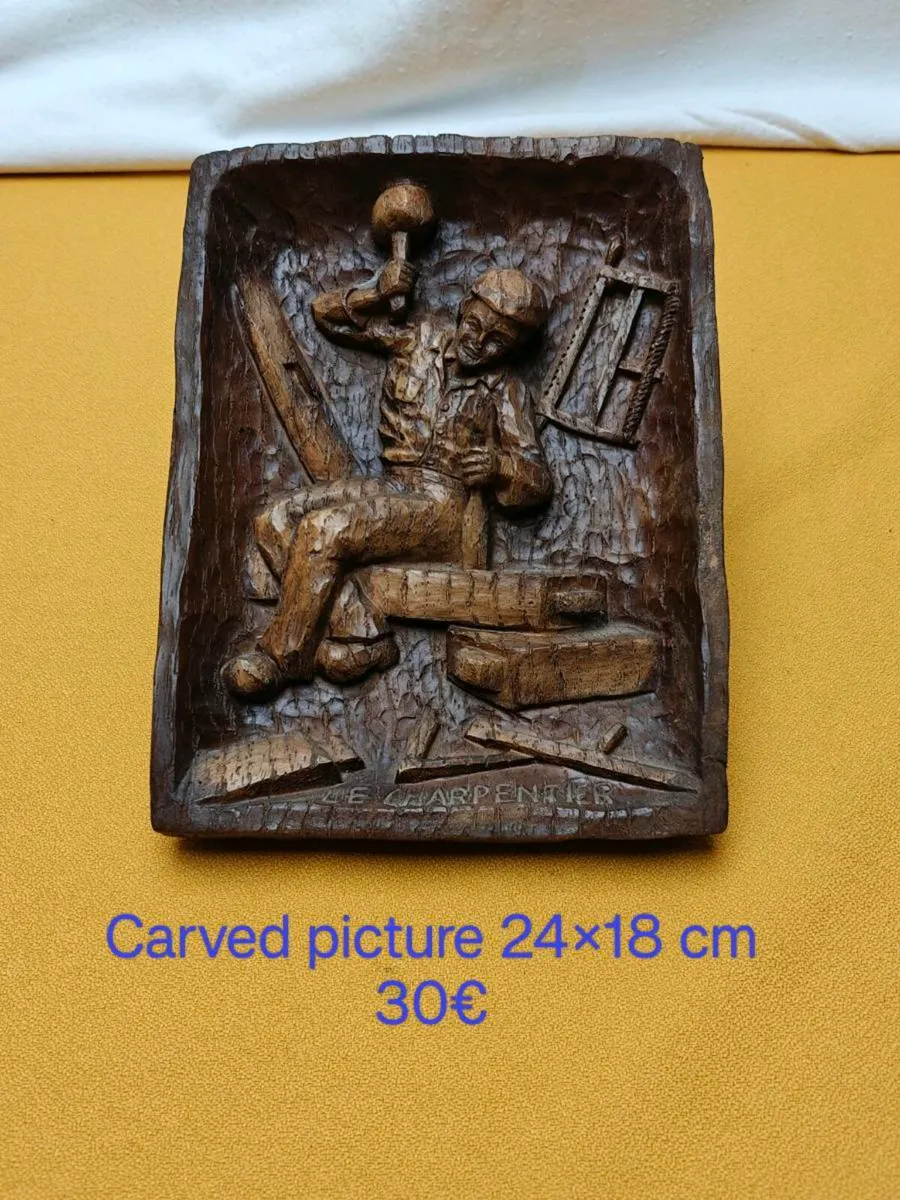 Carved picture, wall decoration