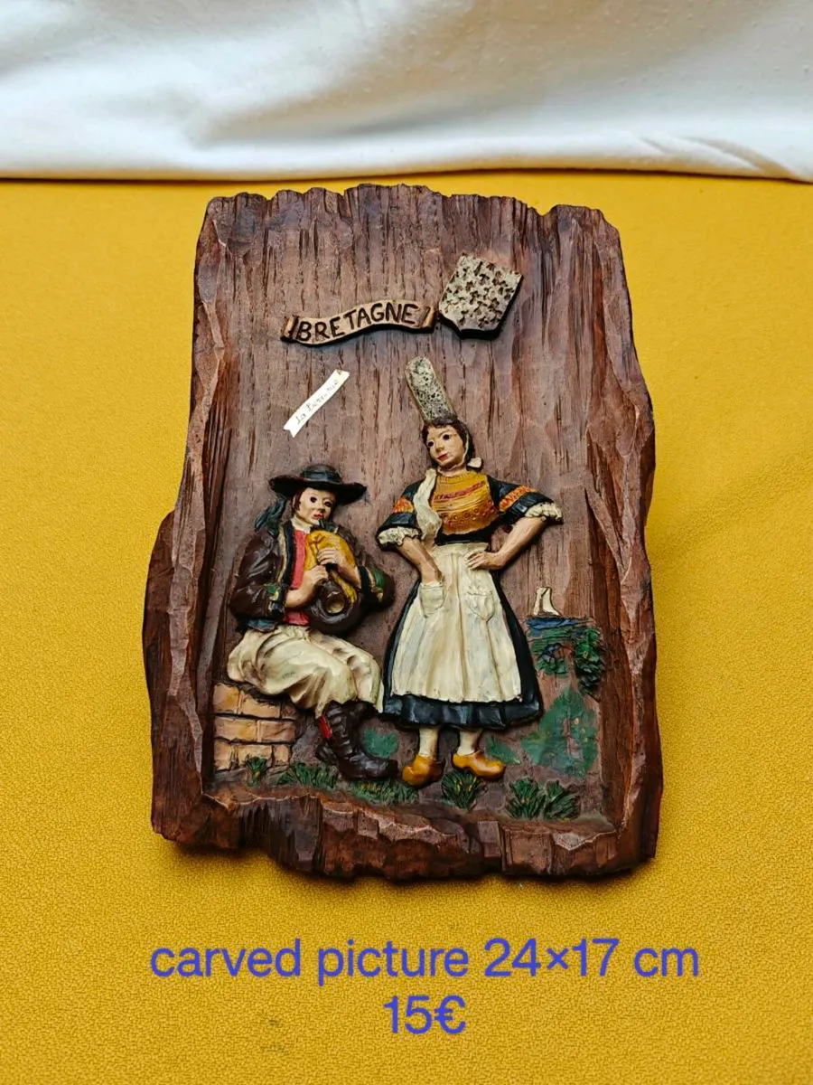 Carved picture, wall decoration